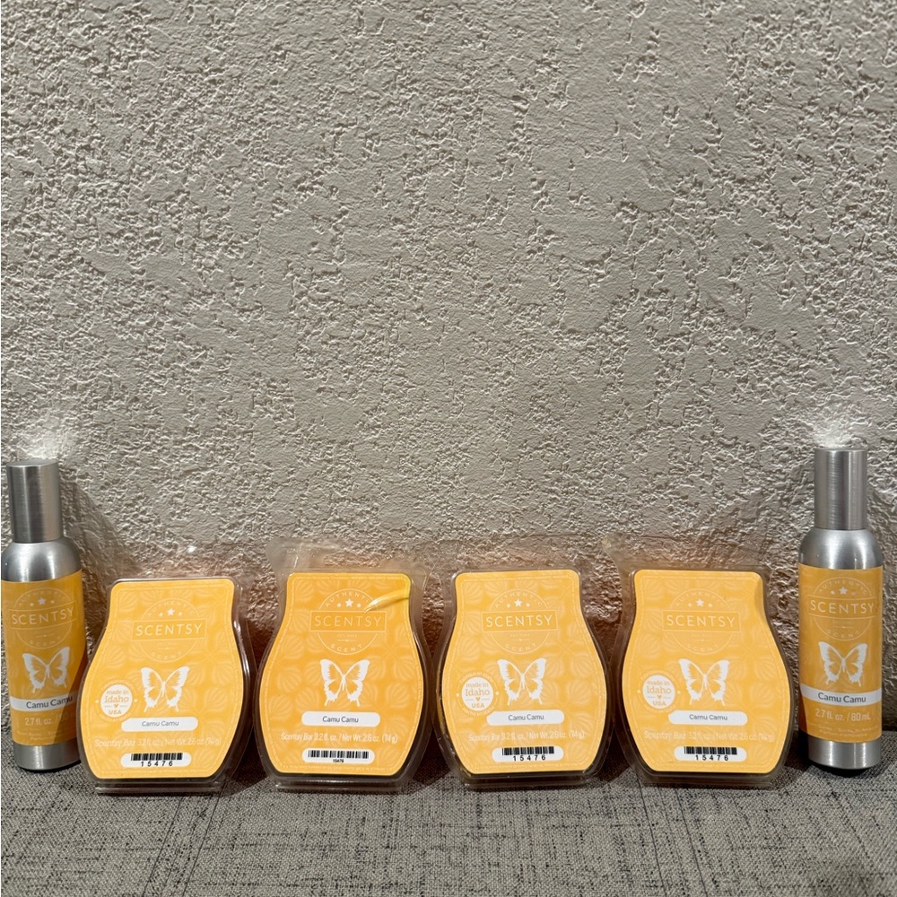 Scentsy Camu Camu Scent Bar and   Room Spray Set